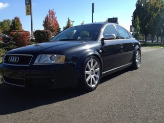2003 Audi Rs6 Black Pearl On Black Se Exhaust Coil Overs 2nd Owner Lots photo