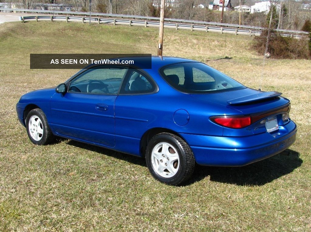 1999 Ford zx2 owners manual #4