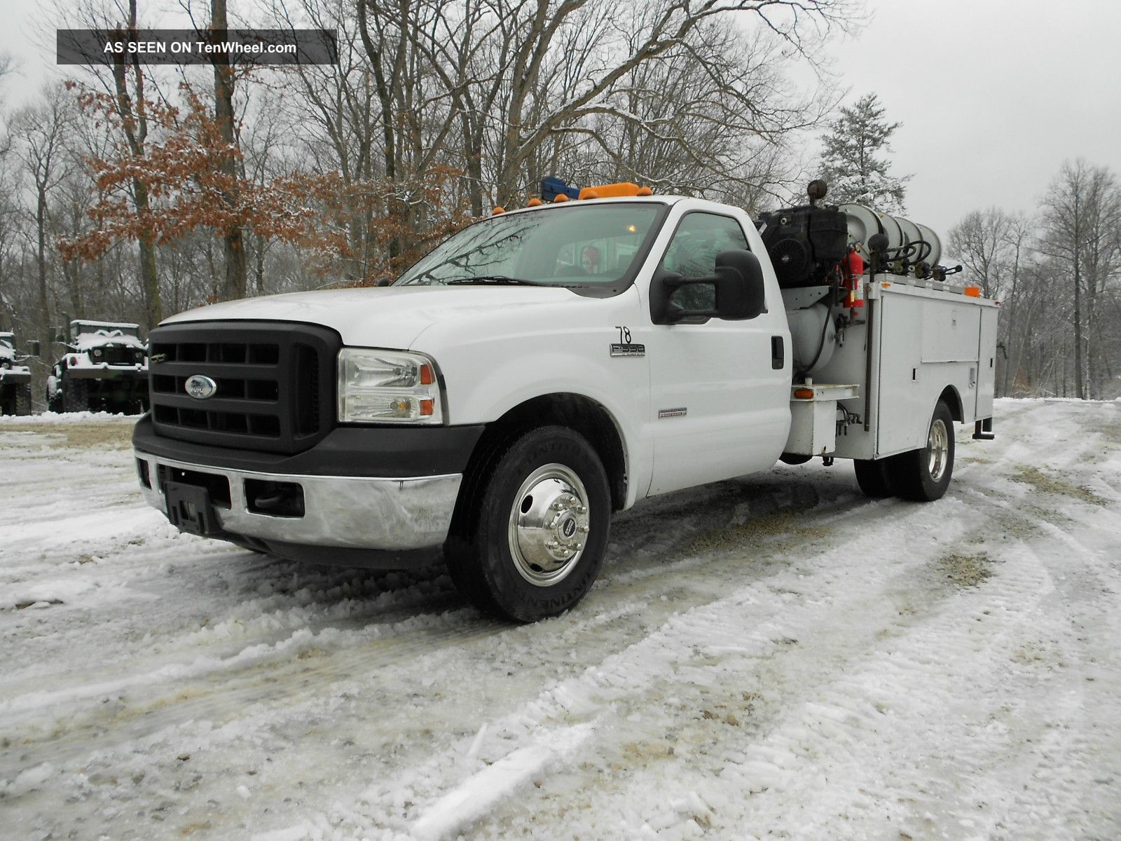2006 Ford f350 utility truck #7