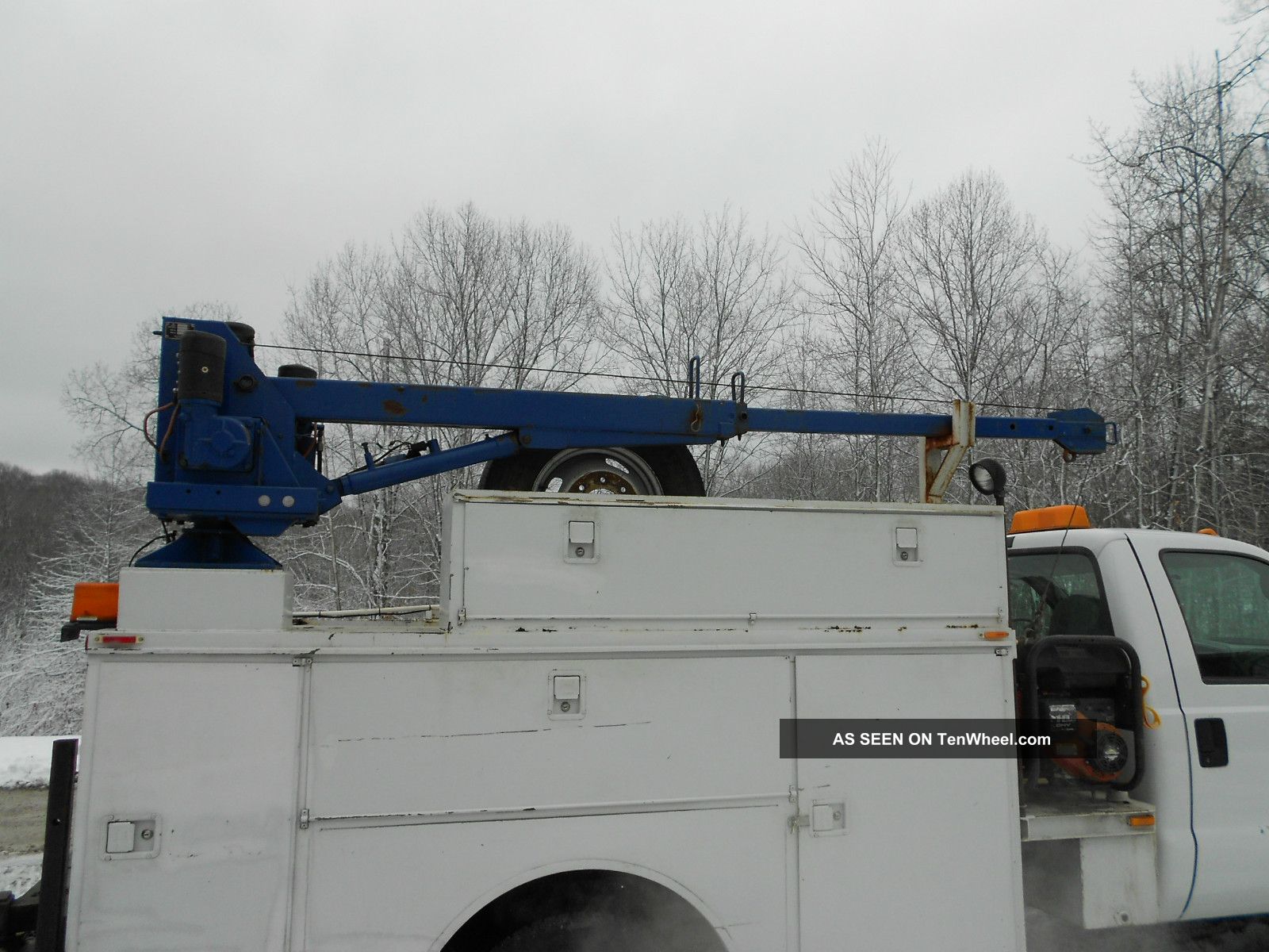 Air compressor diesel ford mechanic paint truck #2