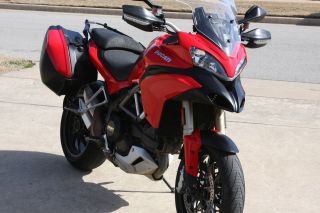 2010 Ducati Multistrada 1200 Abs With Touring Cargo Boxes,  2 Windshields photo