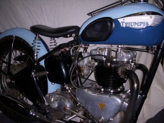 1951 Triumph 650 Thunderbird photo