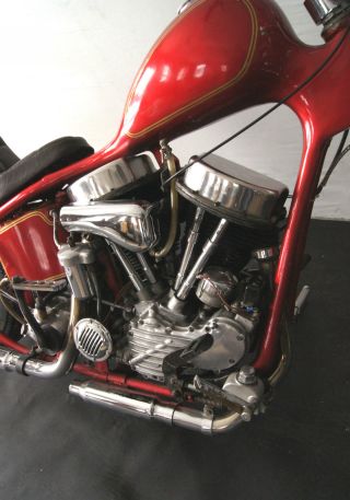 1948 Panhead Survivor Harley Chopper Vintage Rare Layaway Available photo