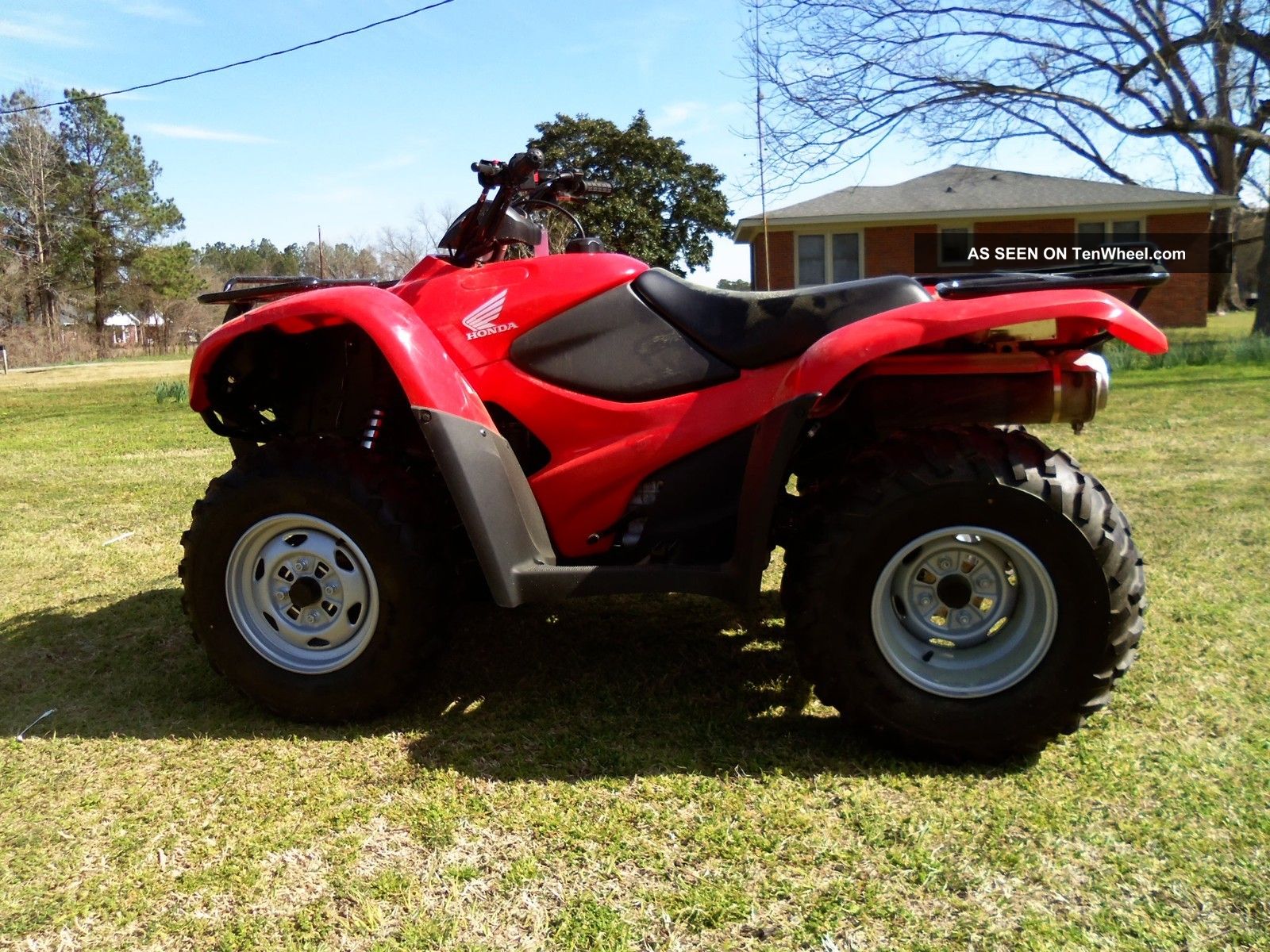 2012 Honda Rancher Trx420tm Manual Shift Honda photo