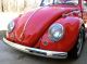 1966 Volkswagen Beetle - Resto / Show Vw Bug (no Bus) Porsche Red With Fuchs Beetle - Classic photo 1
