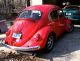 1966 Volkswagen Beetle - Resto / Show Vw Bug (no Bus) Porsche Red With Fuchs Beetle - Classic photo 2
