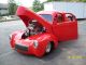 1941 Willys Blown Big Block Outlaw Body And Chassis Show And Drive Street Rod Willys photo 2