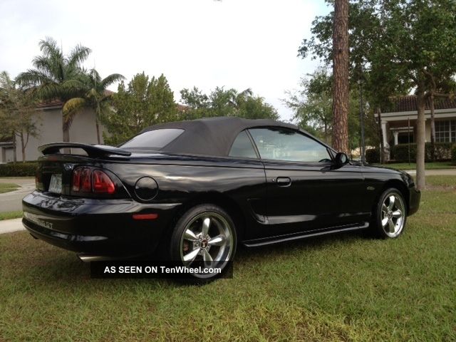 1998 Ford mustang gt convertible gas mileage #5