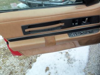 1990 Red And Tan Reatta Convertible 1 Of 2100 photo