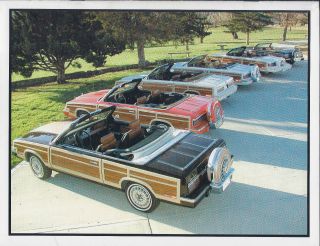 1983 Chrysler Town & Country Convertible photo