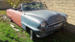 1953 Plymouth Cranbrook Convertible Very Complete Some Normal Rust Needs Resto photo