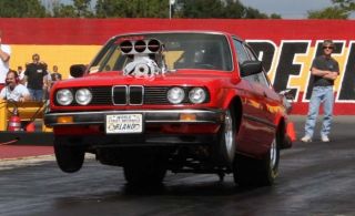 1984 Bmw Drag Car 509 Inch Big Block Chevy 10 - 71 Blown And Injected On Alcohol photo