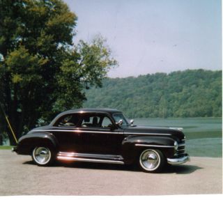 1948 Plymouth Black Cherry Coupe photo