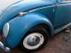 1965 Volkswagen Beetle - Blue - Pop Out Windows - Factory Sun Roof Beetle - Classic photo 5