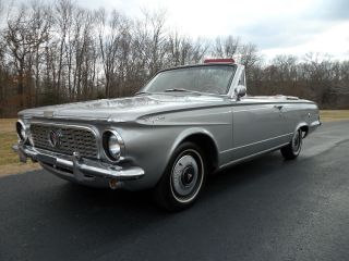 1963 Plymouth Valiant Signet Convertible From Private Collection photo