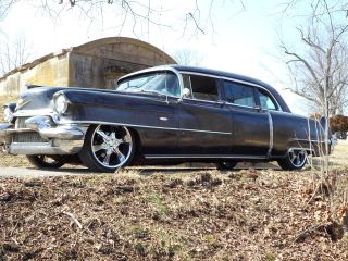 1956 Cadillac Limo Chevy Suv Lt1 Chassis Swap Lowered Hot Rat Rod Custom Gasser photo