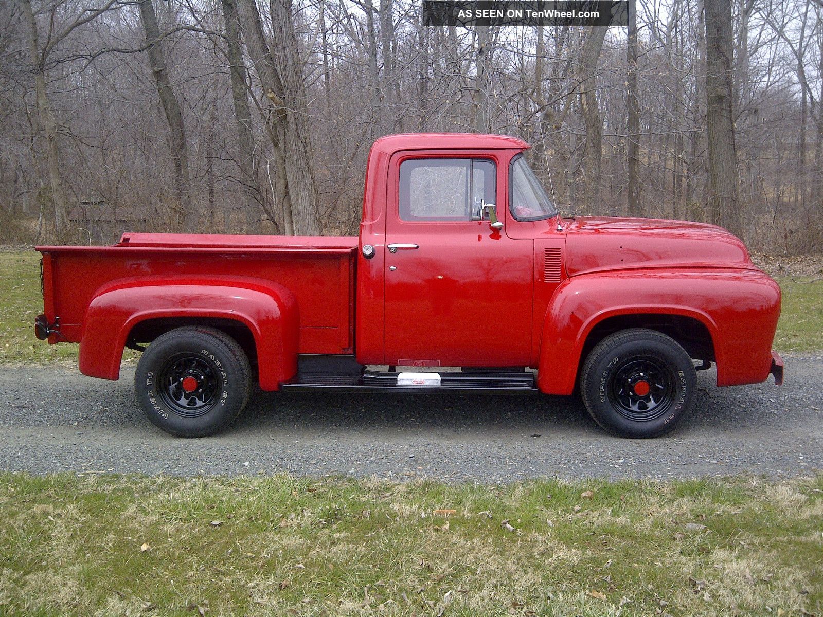 55 Ford f100 frame swap #5