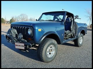 1977 International Scout,  Fully Accessible,  Customized For Hand Controls photo