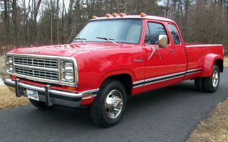 1979 Dodge D300 Adventurer Se Club Cab Dually 440 Big Block Awesome Muscle Truck photo
