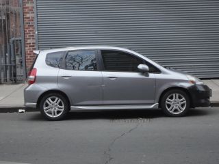 2007 Honda Fit Sport Hatchback 4 - Door 1.  5l (silver With Paddle Shifters) photo