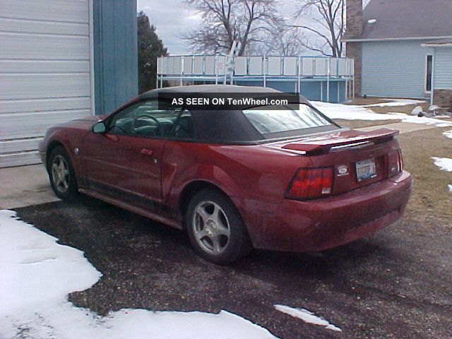 2004 Ford mustang convertible 40th anniversary edition specs #9