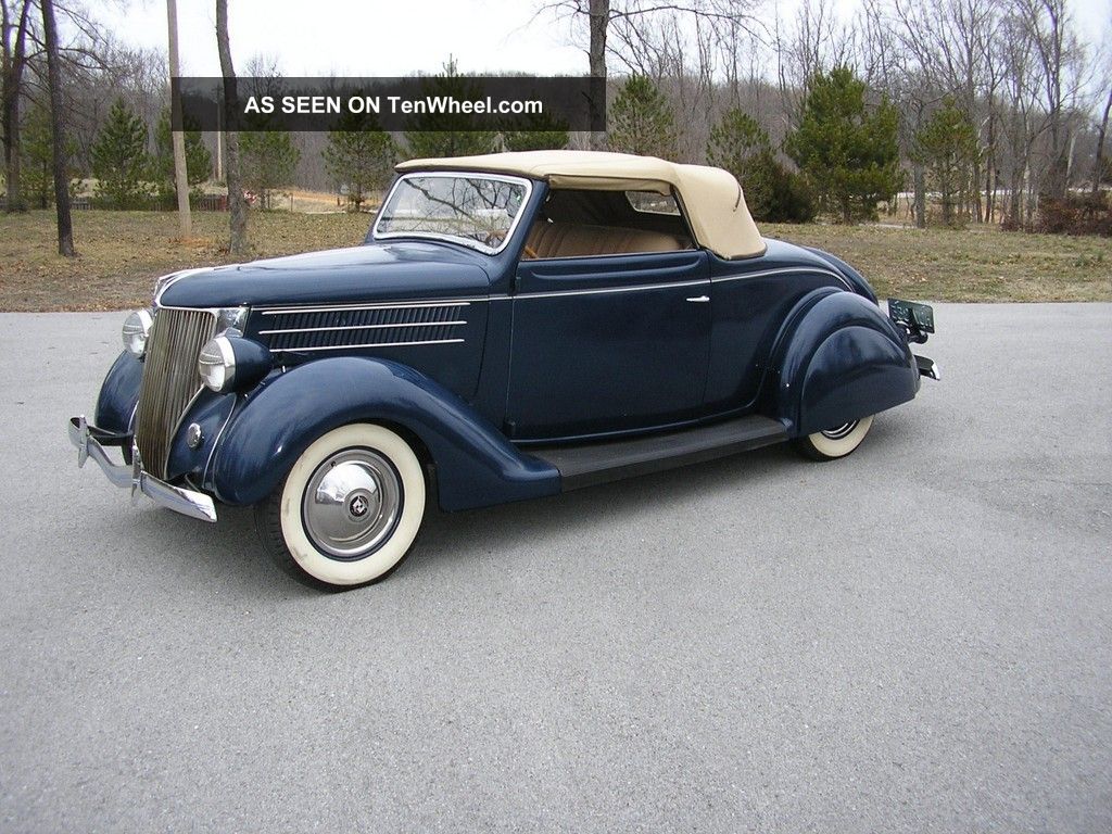 1936 Ford cabriolet hot rod #4