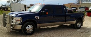 2008 Ford F - 350 Duty King Ranch Crew Cab Pickup 4 - Door 6.  4l photo