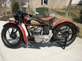 1936 Indian Sport Scout photo