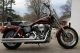 1998 Harley Davidson Dyna Low Rider.  Red / Black & Leopard Theme Custom Dyna photo 1