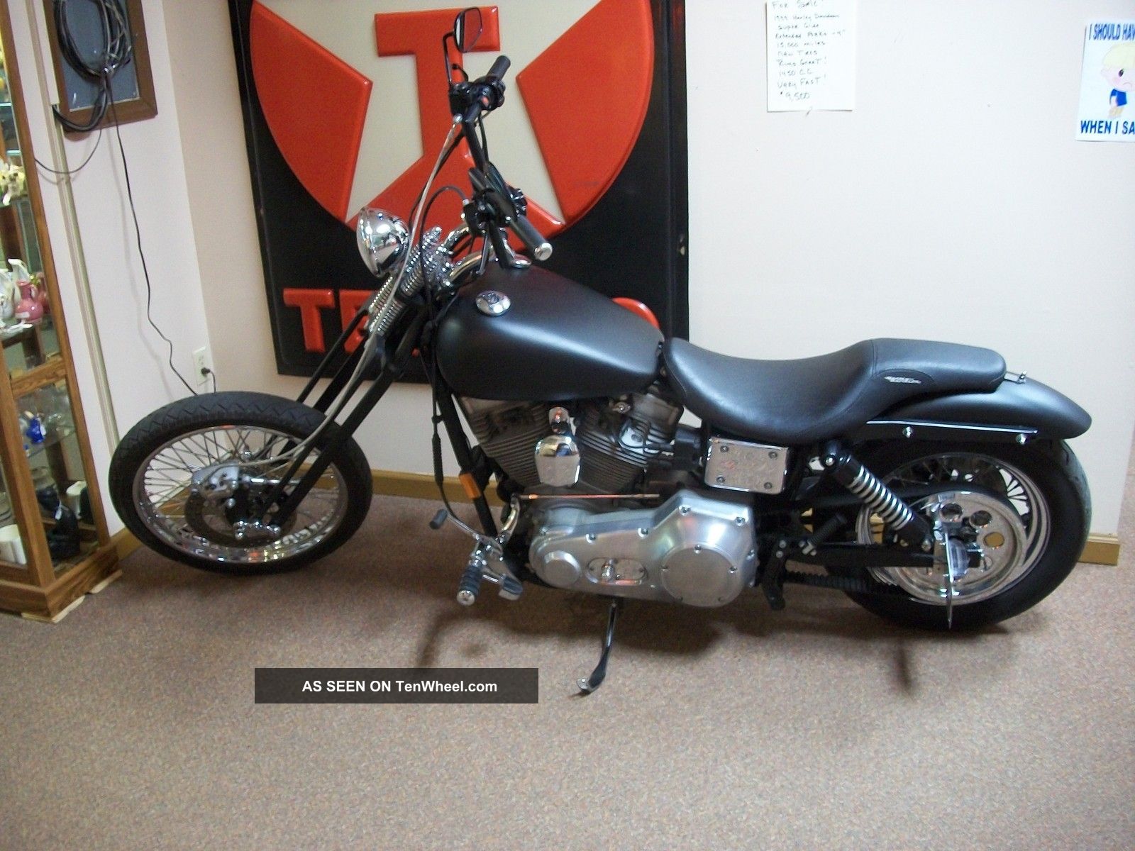 1999 Harley Davidson Glide Flat Black Springer Motor Cycle Other photo