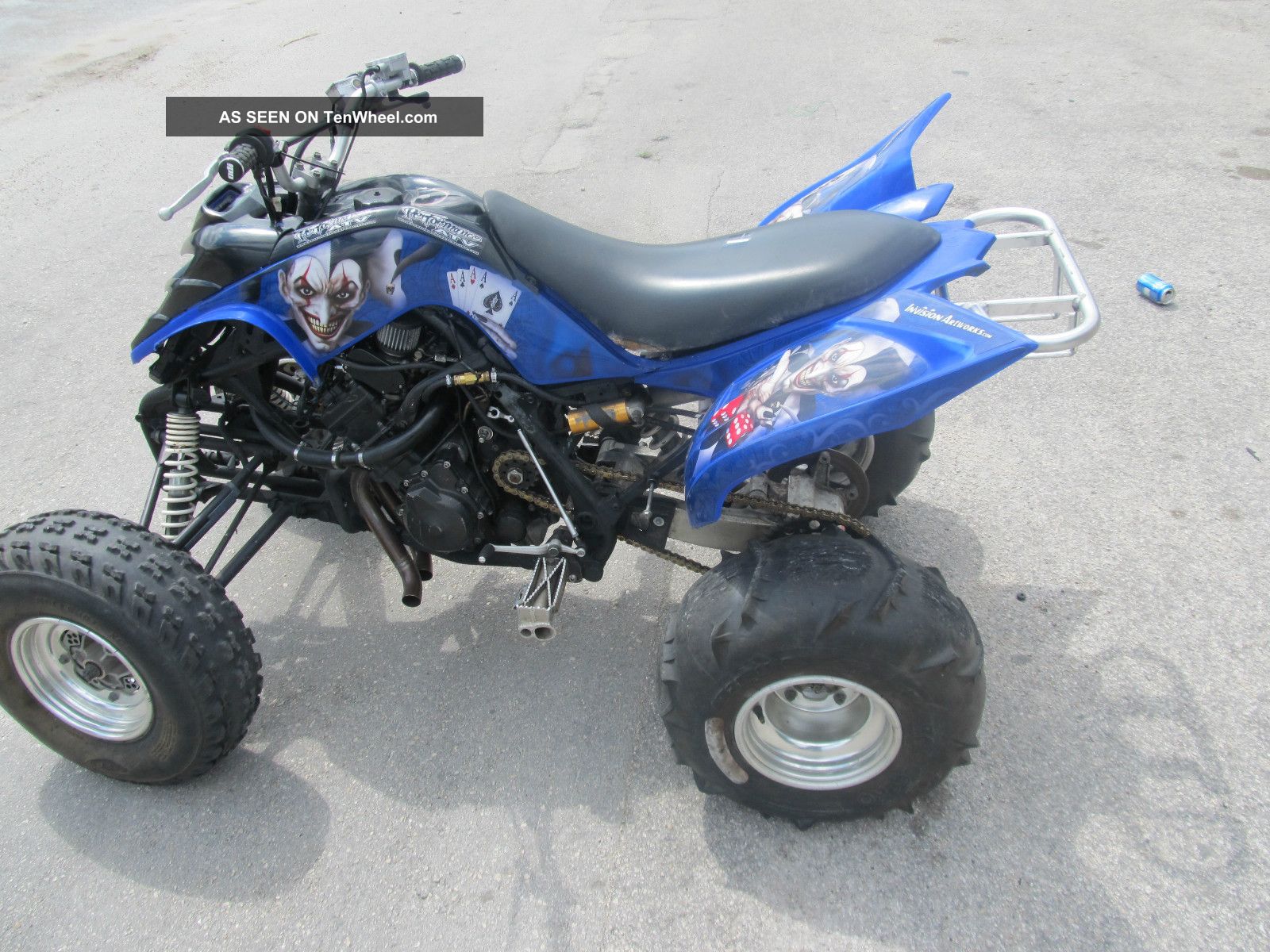 Yamaha Raptor 660 дорожный