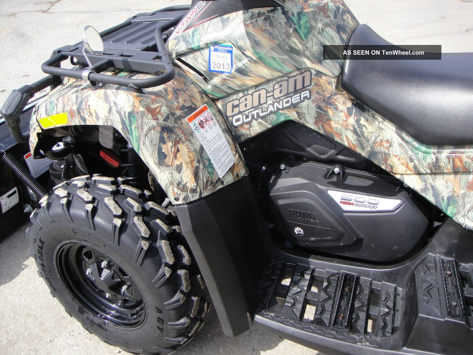 2008 Can Am Outlander Max 500 Xt Efi 4x4
