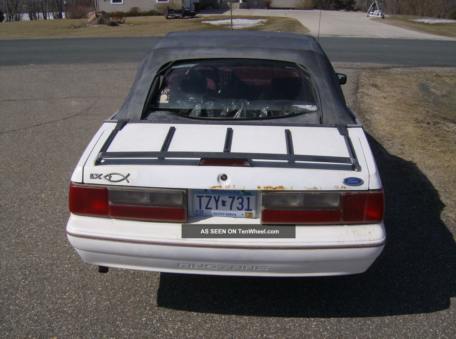 1993 Ford mustang automatic tranmission 4 cylinder #4