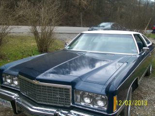 1974 Chevrolet Caprice Classic Blue,  White Vinyl Top,  Immaculate, photo
