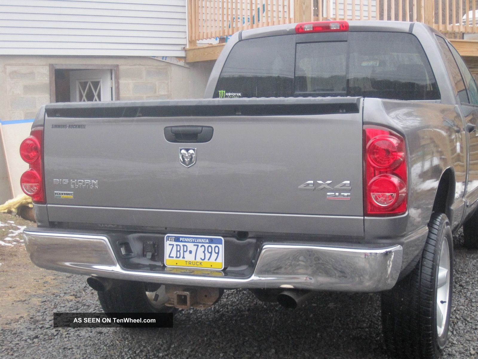 Дуга на бампер dodge Ram 2006