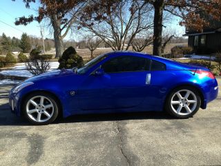 2003 Nissan 350z Daytona Blue. . . photo