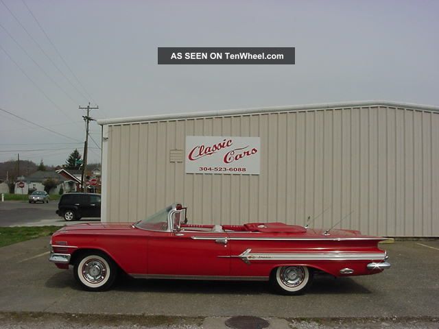1960 Chev Impala Convertible Factory Air Conditioning Frame Off Restoration Impala photo
