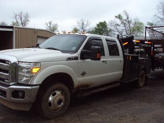 2011 Ford F - 350 Lariat Flatbed Truck - Truck photo