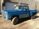 1979 Chevy 4x4 Stepside Survivor Just Pulled Out Of Long Term Storage C/K Pickup 1500 photo 3