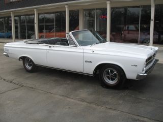 1965 Plymouth Satellite Convertible Factory 383 Recent Restoration photo