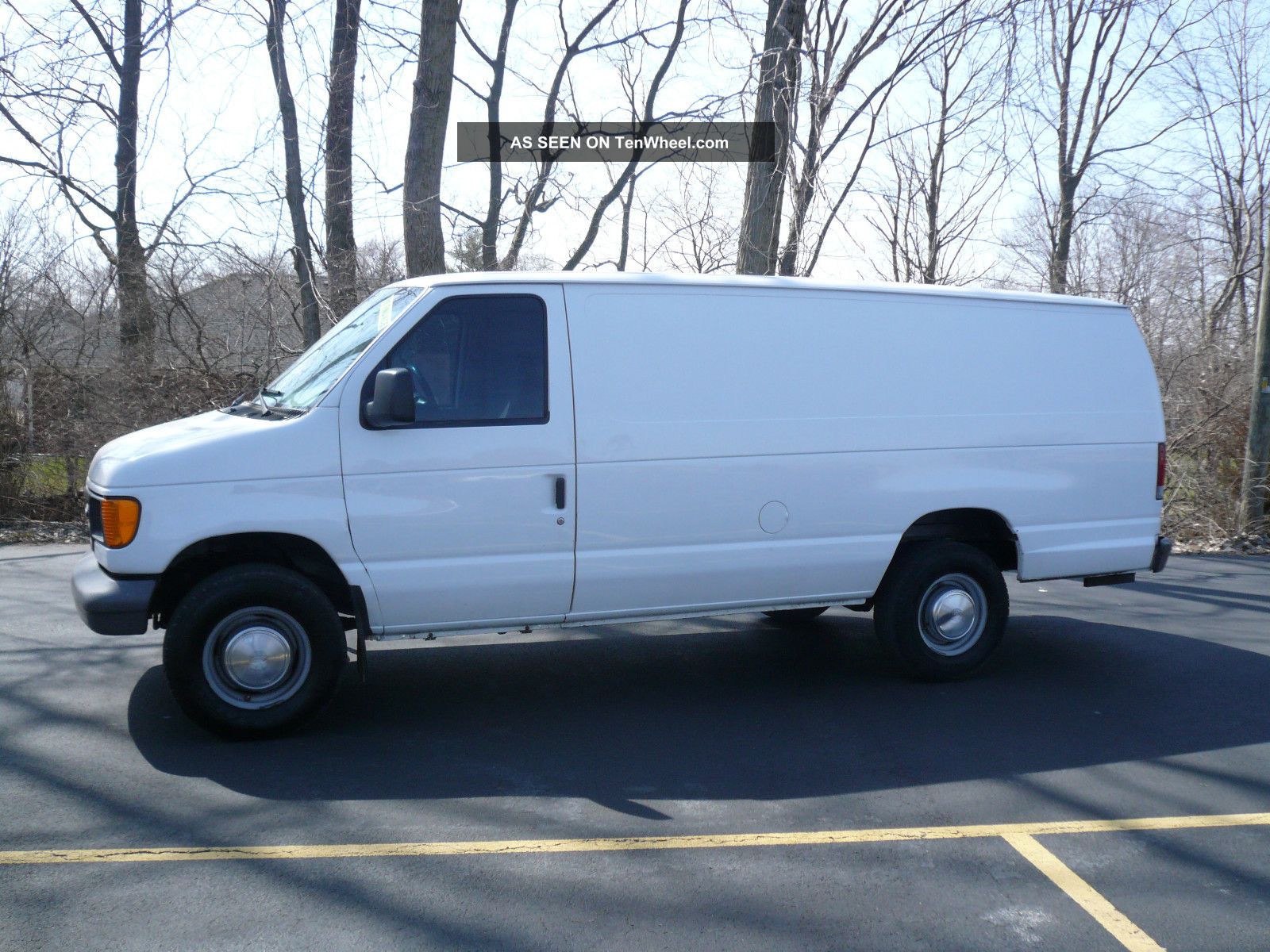 2006 Ford e350 diesel cargo van #5