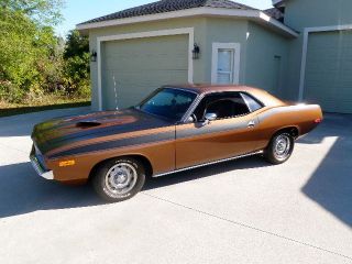 1972 Plymouth Barracuda 340 Numbers Matching With Factory Cruise Control photo