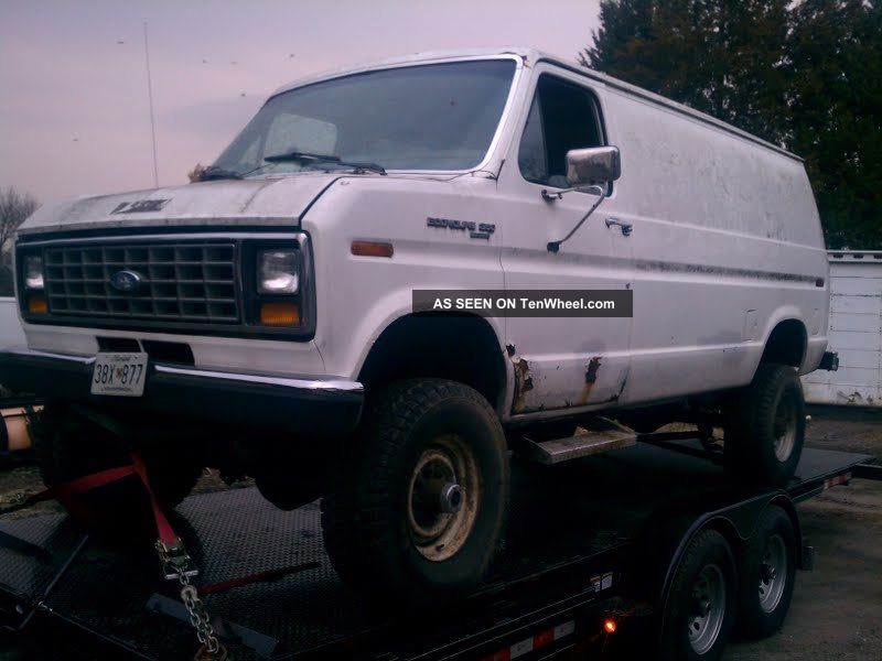 Ford e350 cargo van diesel #2