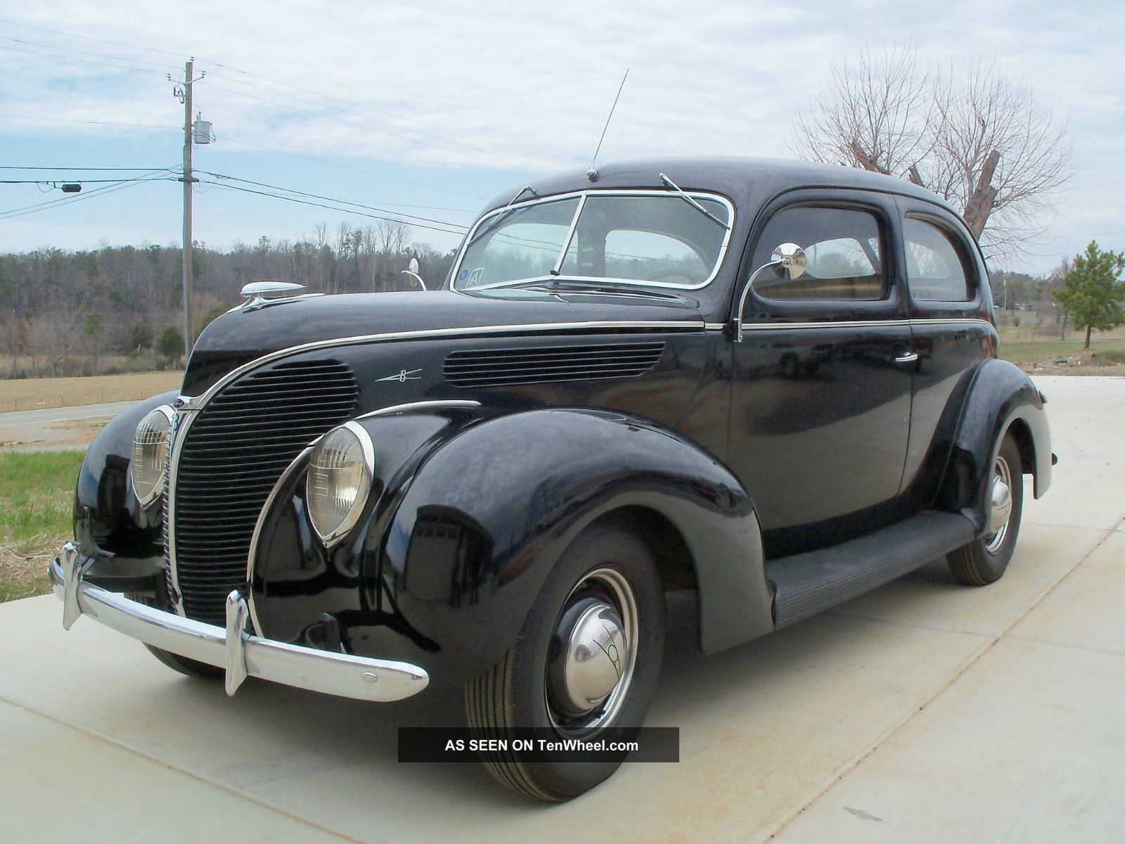 1940 Ford deluxe tudor sedan #8