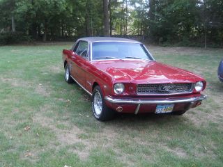 1966 Ford Mustang In photo