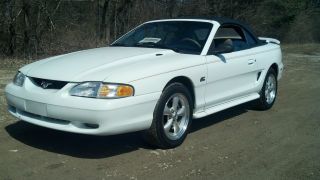 1994 Ford Mustang Gt Convertible 2 - Door 5.  0l Arizona Car No Rust photo