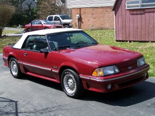 1987 Ford Mustang Gt Convertible photo