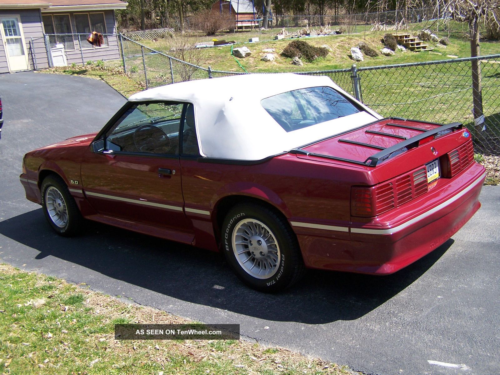 1987 Ford mustang gt convertible specs #5