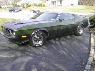 1973 Mustang Mach 1 Q Code 351c - 4v Matching Numbers 73 1971 71 72 photo
