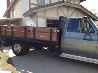 Newly 1980 Chevy 1 Ton Truck Dually Flatbed 2 Door With Many Extras photo